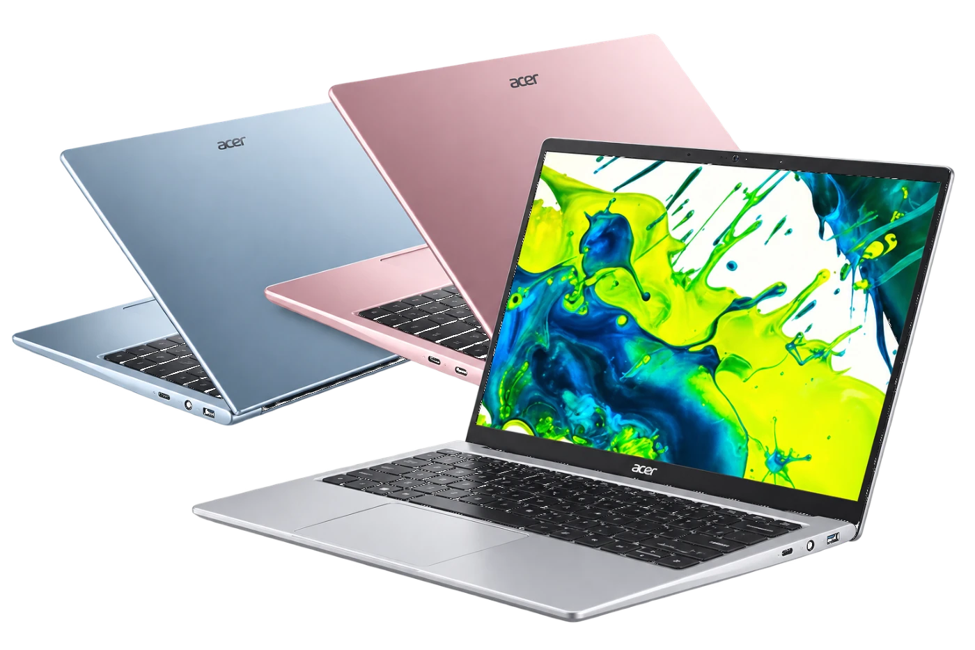 Laptop Acer Aspire Lite 14 tiga varian warna